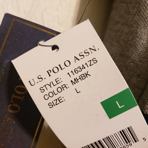 U.S Polo Assn. Striped short sleeve polo NWT - Picture 7 of 8